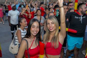 Fotogalería Final Eurocopa España vs Inglaterra 101 Final Eurocopa Plaza Azoguejo