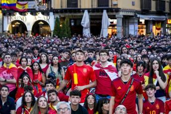 Fotogalería Final Eurocopa España vs Inglaterra 111 Final Eurocopa Plaza Azoguejo