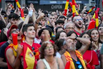 Fotogalería Final Eurocopa España vs Inglaterra 112 Final Eurocopa Plaza Azoguejo