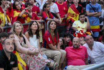 Fotogalería Final Eurocopa España vs Inglaterra 69 Final Eurocopa Plaza Azoguejo