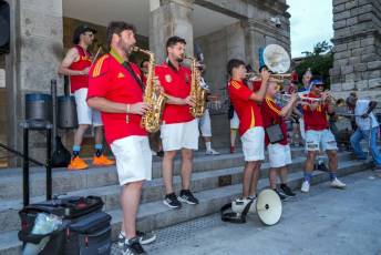 Fotogalería Final Eurocopa España vs Inglaterra 11 Final Eurocopa Plaza Azoguejo