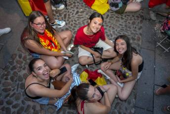 Fotogalería Final Eurocopa España vs Inglaterra 18 Final Eurocopa Plaza Azoguejo
