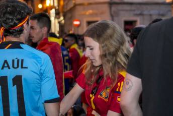 Fotogalería Final Eurocopa España vs Inglaterra 76 Final Eurocopa Plaza Azoguejo