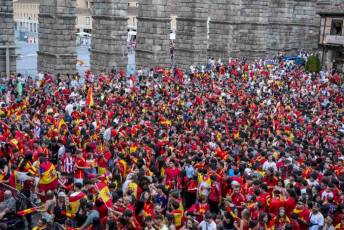 Fotogalería Final Eurocopa España vs Inglaterra 63 Final Eurocopa Plaza Azoguejo