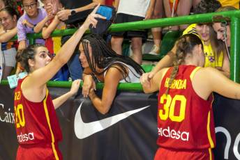 Fotogalería Triangular Preolímpico Selección Española Femenina de Baloncesto 30 Selección Española vs Canada Baloncesto Femenino