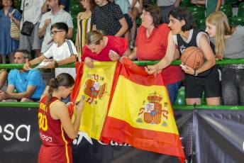 Fotogalería Triangular Preolímpico Selección Española Femenina de Baloncesto 68 Selección Española vs Canada Baloncesto Femenino