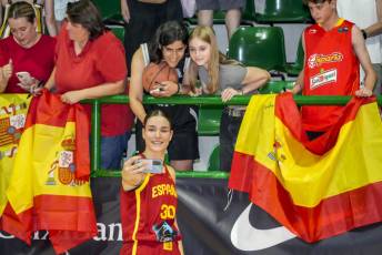 Fotogalería Triangular Preolímpico Selección Española Femenina de Baloncesto 72 Selección Española vs Canada Baloncesto Femenino