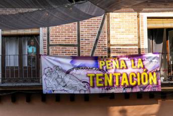 Fotogalería Pregón y Desfile de Peñas Barrio San Lorenzo 72 Pregón Fiestas Barrio San Lorenzo