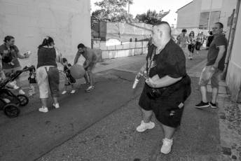 Fotogalería Pregón y Desfile de Peñas Barrio San Lorenzo 61 Pregón Fiestas Barrio San Lorenzo