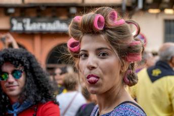 Fotogalería Pregón y Desfile de Peñas Barrio San Lorenzo 19 Pregón Fiestas Barrio San Lorenzo
