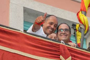 Fotogalería Pregón Fiestas y Desfile de Peñas en La Granja de San Ildefonso 126 Pregón Fiestas y Desfile de Peñas en La Granja