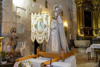 Fotogalería Fiestas en La Losa 17 Nuevo Manto Virgen de Los Cepones en La Losa