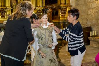 Fotogalería Fiestas en La Losa 13 Nuevo Manto Virgen de Los Cepones en La Losa