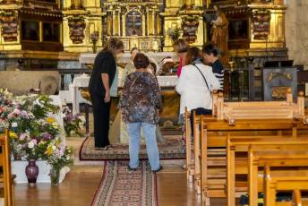Fotogalería Fiestas en La Losa 75 Nuevo Manto Virgen de Los Cepones en La Losa