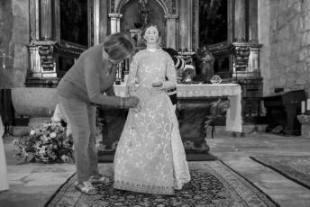 Fotogalería Fiestas en La Losa 51 Nuevo Manto Virgen de Los Cepones en La Losa