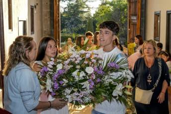 Fotogalería Fiestas en La Losa 65 Ofrenda Floral Virgen de Cepones en La Losa