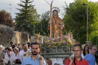 Fiestas en Honor a San Antolín en Navas de Riofrío 33 Procesión San Antolin en Navas de Riofrio