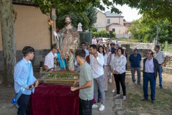 Fotogalería Fiestas en La Losa 34 Procesión San Roque en La Losa