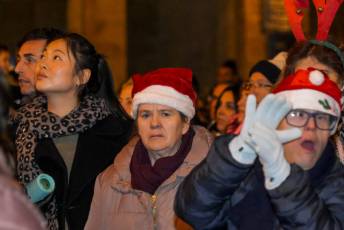 Fotogalería Paseo Navideño Residentes CAPDI Los Juncos y Alumnos UVA 42 Fotografía: Miguel Angel Fernández