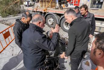 Fotogalería Colocación del Pino Gabarrero en El Espinar 53 Fotografía: Miguel Angel Fernández