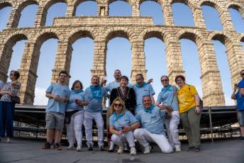 Fotogalería Pregón de las Ferias y Fiestas de Segovia 2025 y Concentración de Peñas 14 Pregón Fiestas Segovia y Concentración de Peñas - Héctor Criado
