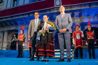 Fotogalería Pregón de las Ferias y Fiestas de Segovia 2025 y Concentración de Peñas 63 Pregón Fiestas Segovia y Concentración de Peñas - Héctor Criado