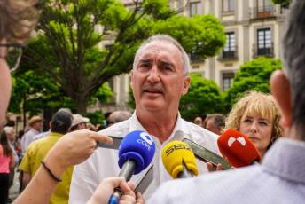 Fotogalería Protesta contra la reducción de paradas de tren en Segovia 11 Protesta por la reducción de paradas de tren - Héctor Criado