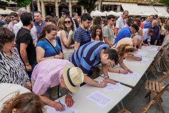 Fotogalería Protesta contra la reducción de paradas de tren en Segovia 33 Protesta por la reducción de paradas de tren - Héctor Criado