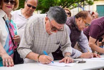 Fotogalería Protesta contra la reducción de paradas de tren en Segovia 7 Protesta por la reducción de paradas de tren - Héctor Criado