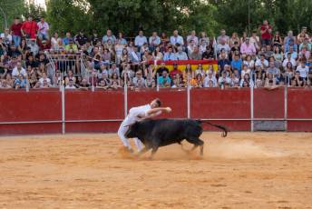 Fotogalería Concurso de recortes, saltos y quiebros en la plaza de toros de San Lorenzo 91 Concurso Recortes Saltos y Quiebros San Lorenzo - Héctor Criado