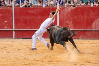 Fotogalería Concurso de recortes, saltos y quiebros en la plaza de toros de San Lorenzo 41 Concurso Recortes Saltos y Quiebros San Lorenzo - Héctor Criado