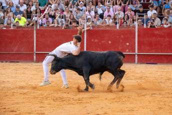Fotogalería Concurso de recortes, saltos y quiebros en la plaza de toros de San Lorenzo 67 Concurso Recortes Saltos y Quiebros San Lorenzo - Héctor Criado