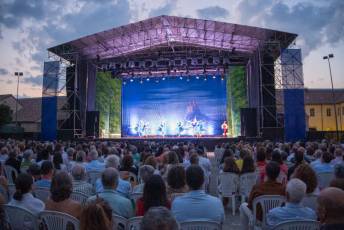 Fotogalería El Lago de los Cisnes, Noches Mágicas de La Granja en la Real Fábrica de Cristales 6 El Lago de los Cisnes Real Fábrica de Cristales La Granja - Héctor Criado