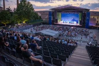 Fotogalería El Lago de los Cisnes, Noches Mágicas de La Granja en la Real Fábrica de Cristales 8 El Lago de los Cisnes Real Fábrica de Cristales La Granja - Héctor Criado