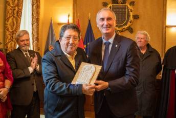 Fotogalería Eventos Día de San Frutos 56 Concierto, Amigo San Frutos, Romance, Reconocimiento Mon Montoya y Charanga- Héctor Criado