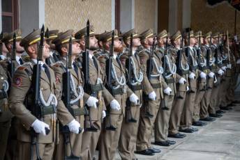 Fotogalería Jura de Bandera para personal civil en la Academia de Artillería 14 Jura de Bandera civil - Héctor Criado