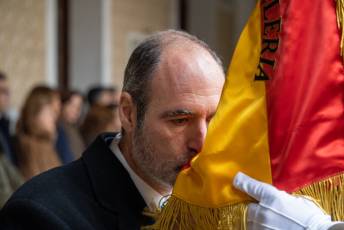 Fotogalería Jura de Bandera para personal civil en la Academia de Artillería 35 Jura de Bandera civil - Héctor Criado