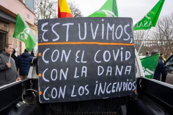 Fotogalería Tractorada en Segovia 14 Tractorada Segovia - Héctor Criado