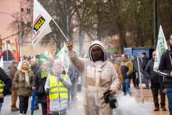 Fotogalería Tractorada en Segovia 30 Tractorada Segovia - Héctor Criado