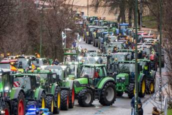 Fotogalería Tractorada en Segovia 42 Tractorada Segovia - Héctor Criado