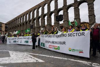 Fotogalería Tractorada en Segovia 46 Tractorada Segovia - Héctor Criado