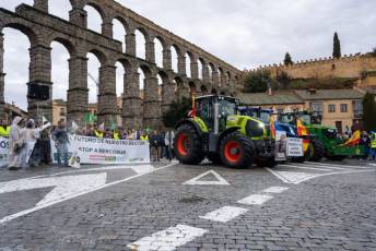 Fotogalería Tractorada en Segovia 49 Tractorada Segovia - Héctor Criado