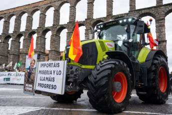 Fotogalería Tractorada en Segovia 51 Tractorada Segovia - Héctor Criado