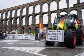 Fotogalería Tractorada en Segovia 52 Tractorada Segovia - Héctor Criado