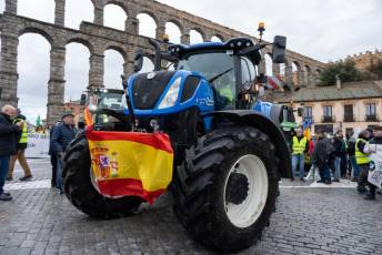 Fotogalería Tractorada en Segovia 54 Tractorada Segovia - Héctor Criado
