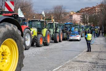 Fotogalería Tractorada en Segovia 64 Tractorada Segovia - Héctor Criado