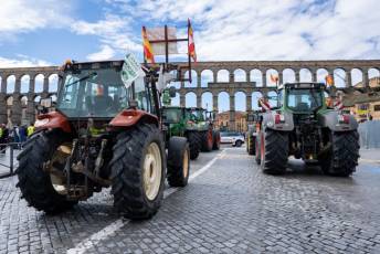 Fotogalería Tractorada en Segovia 66 Tractorada Segovia - Héctor Criado