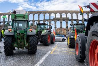 Fotogalería Tractorada en Segovia 67 Tractorada Segovia - Héctor Criado