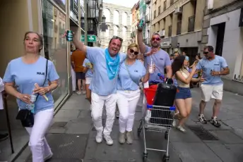 Fotografías Concentración de Peñas y Pregón de las Ferias y Fiestas de Segovia 2026 11 Concentración Peñas y Pregón Ferias y Fiestas Segovia - Héctor Criado