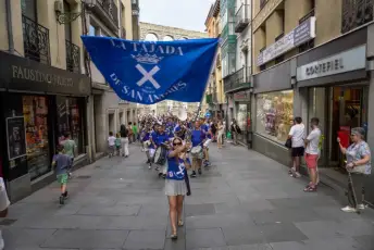 Fotografías Concentración de Peñas y Pregón de las Ferias y Fiestas de Segovia 2026 12 Concentración Peñas y Pregón Ferias y Fiestas Segovia - Héctor Criado